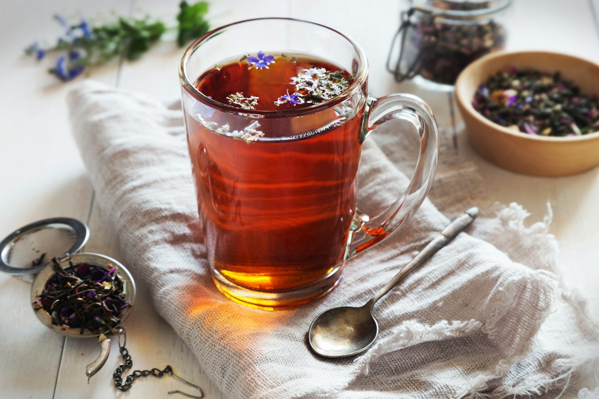 Infusión de tomillo y romero